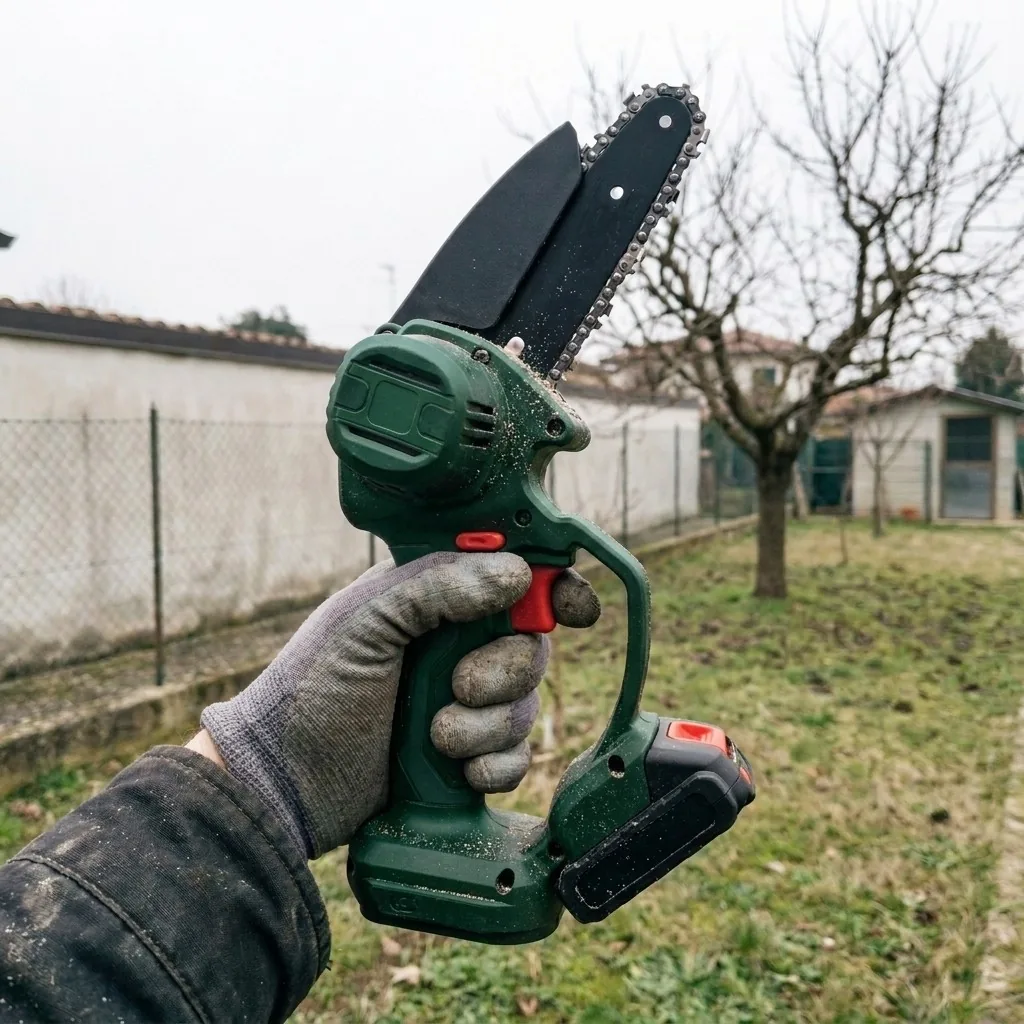 Saw 7X™ w jednej dłoni: 700 g, 48 V